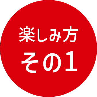 楽しみ方 その1