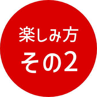 楽しみ方 その2